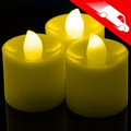 LED Tea Light Candles Yellow
